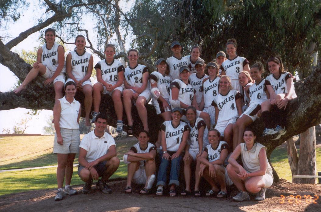 UWL 2002 Softball Team in Florida